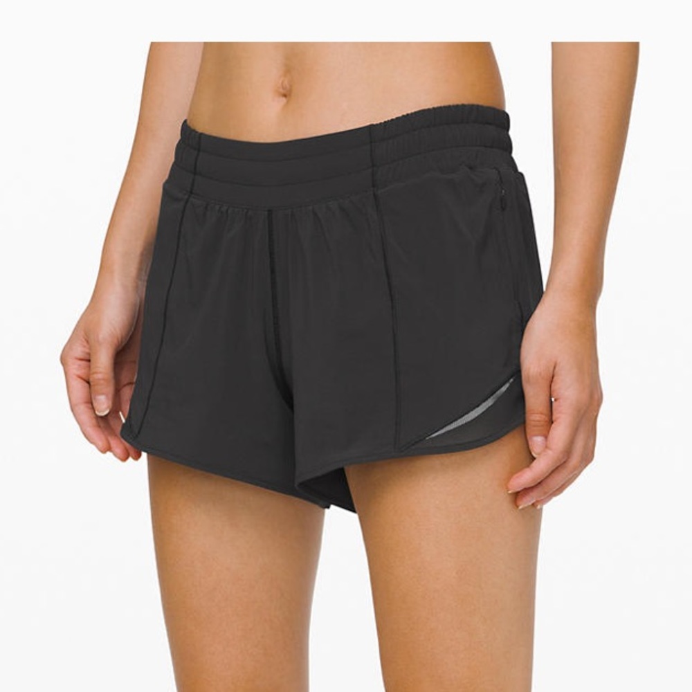 Black lululemon shorts